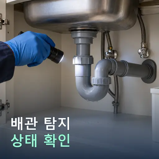 배관 누수 탐지