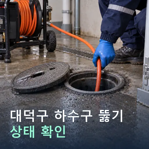 대덕구 하수구뚫기 즉시해결