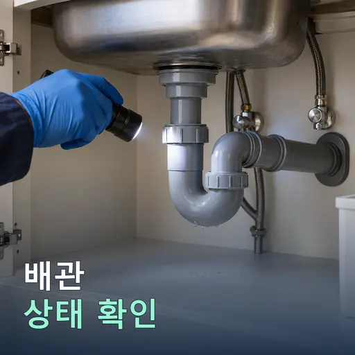 노후 배관 부식
