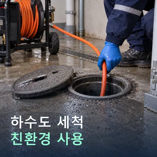 친환경 하수도 세척